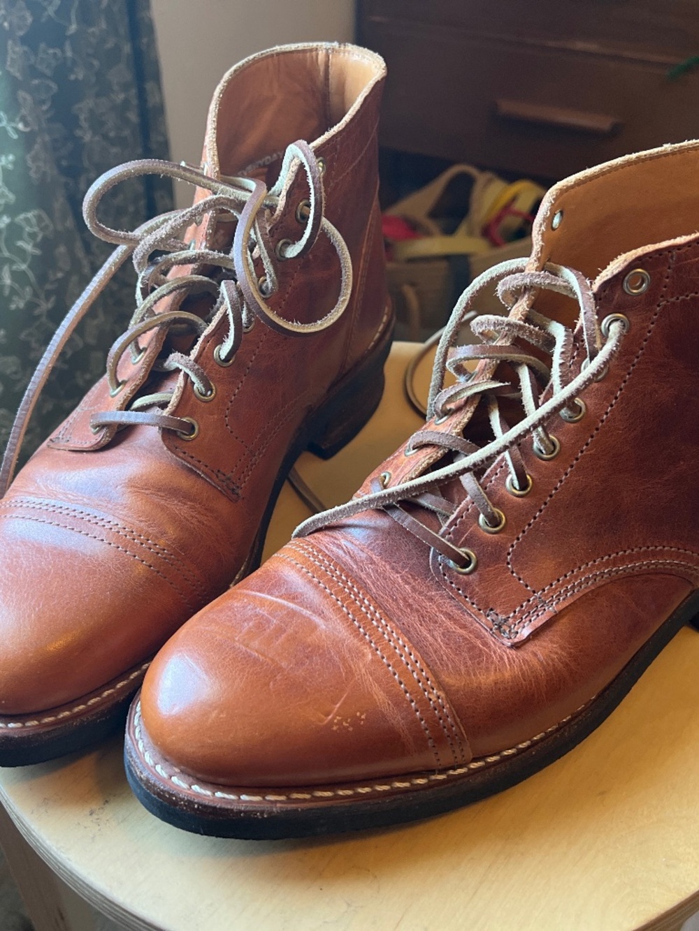 Thursday boots cap toe vanguard made in usa